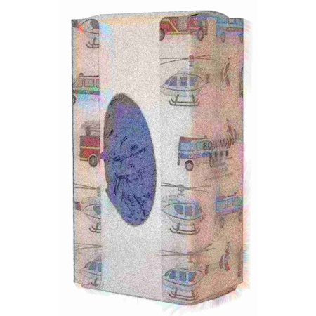 Bowman Dispensers Glove/Tissue Box Dispenser - Single-Designer-Heros GL111-P005